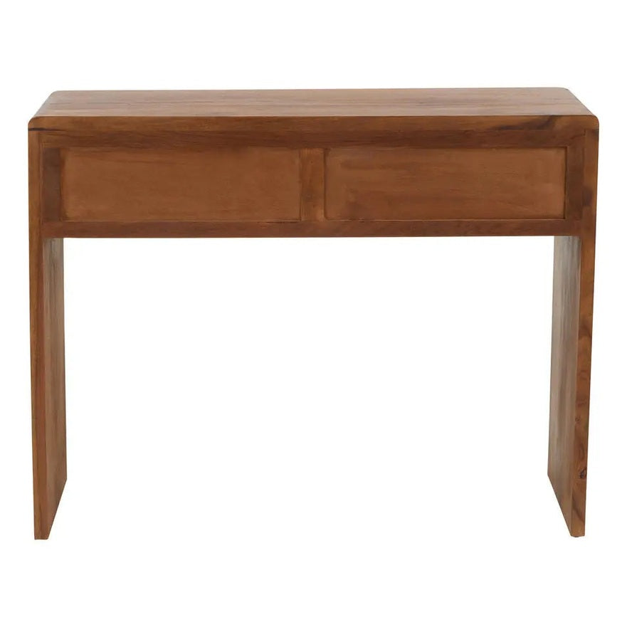 Sarahi Two Door Sheesham And Acacia Console Table   Nicholas John Interiors