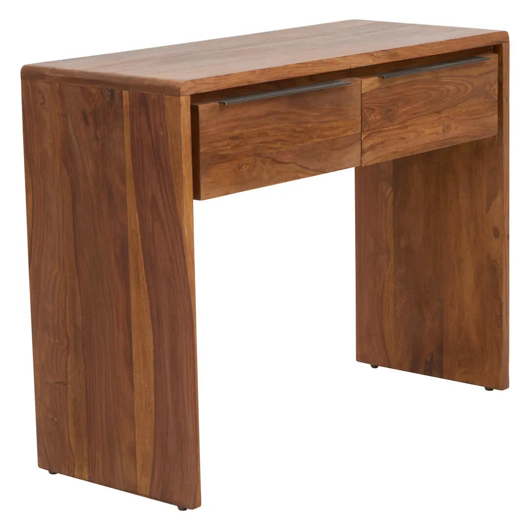 Sarahi Two Door Sheesham And Acacia Console Table   Nicholas John Interiors