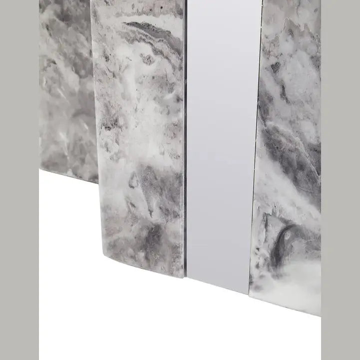 Savanno Grey Marble Console Table   Nicholas John Interiors