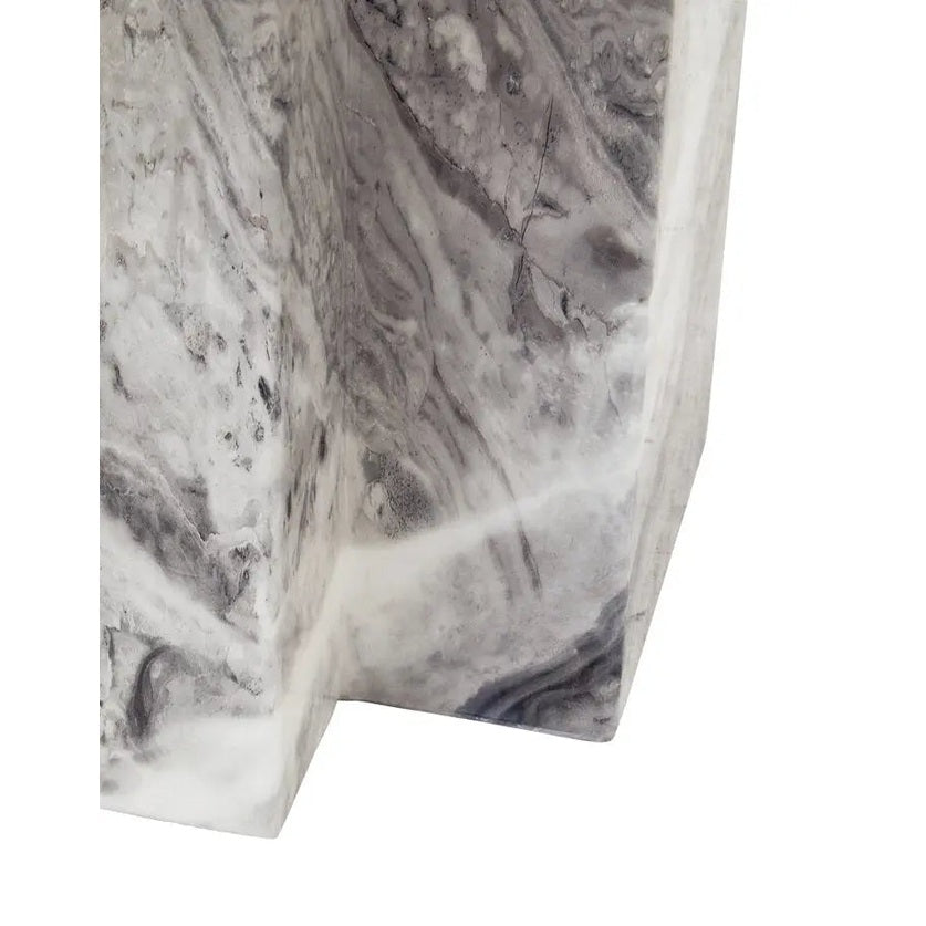 Savanno Grey Marble Console Table   Nicholas John Interiors