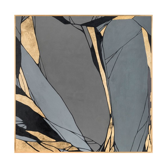 Tommy Franks Grey Spectrum Painting   Nicholas John Interiors