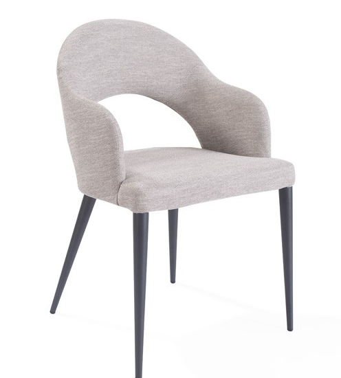 Tommy Franks Jiva Dining Chair - Light Grey