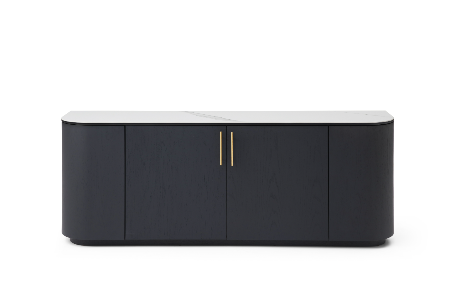 Tommy Franks Oakura Buffet - Black   Nicholas John Interiors