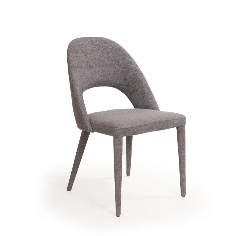 Tommy Franks Van Dining Chair - Set of 2 - Quartz Grey   Nicholas John Interiors