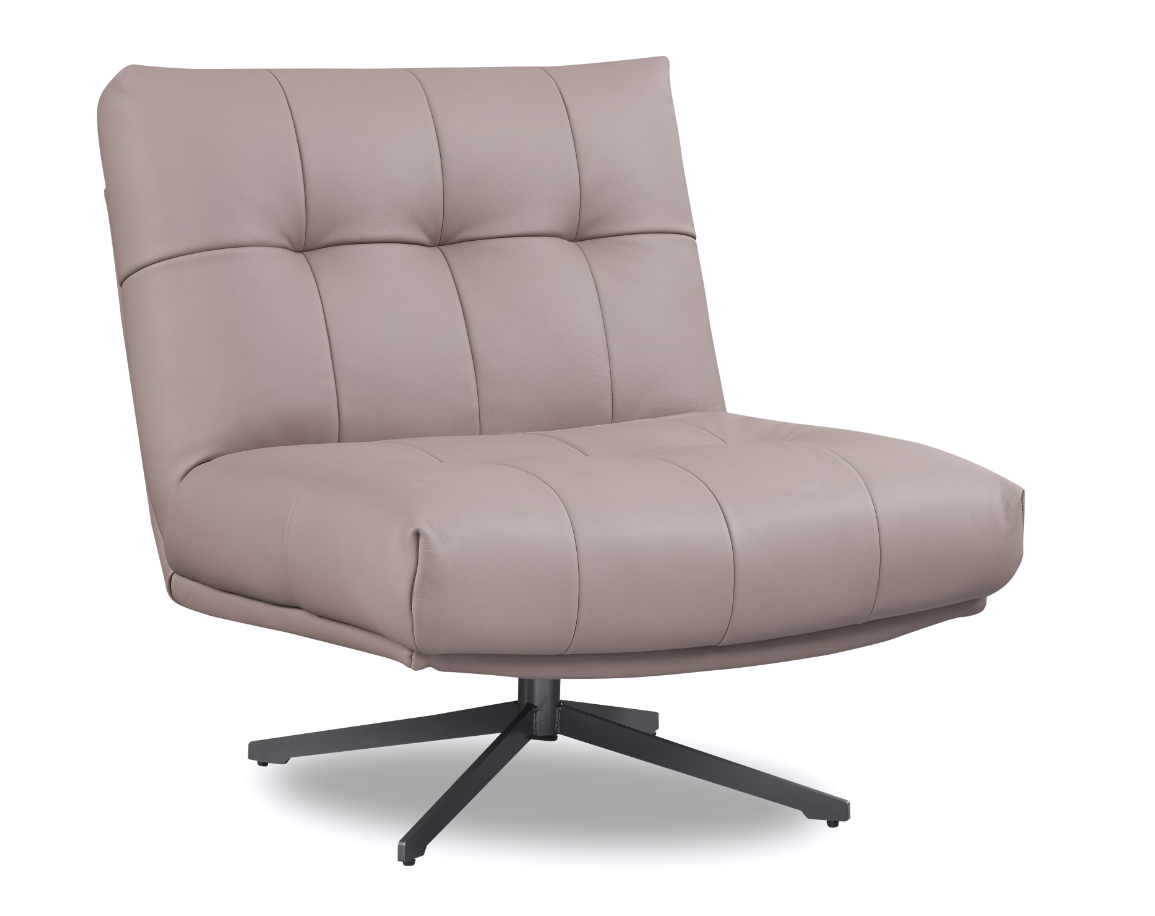 Cesola Swivel Chair - Fawn   Nicholas John Interiors
