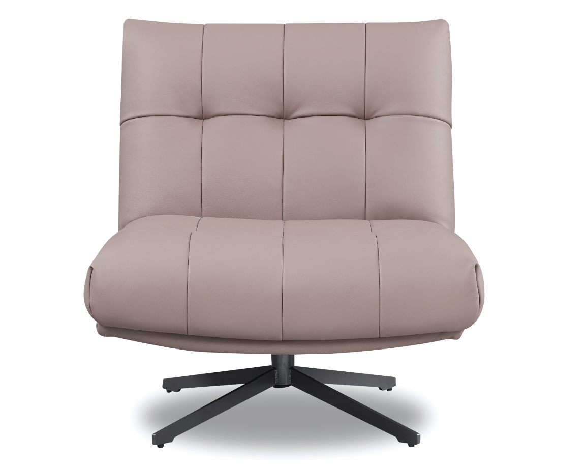 Cesola Swivel Chair - Fawn   Nicholas John Interiors