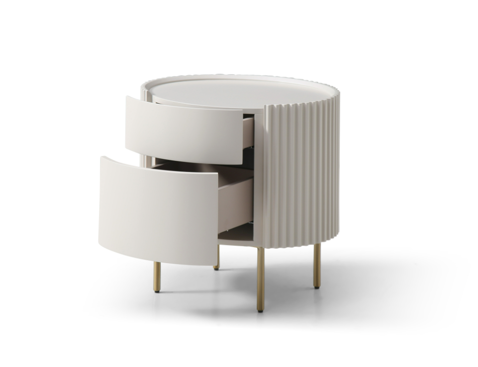 Tommy Franks Lantine Bedside - Beige