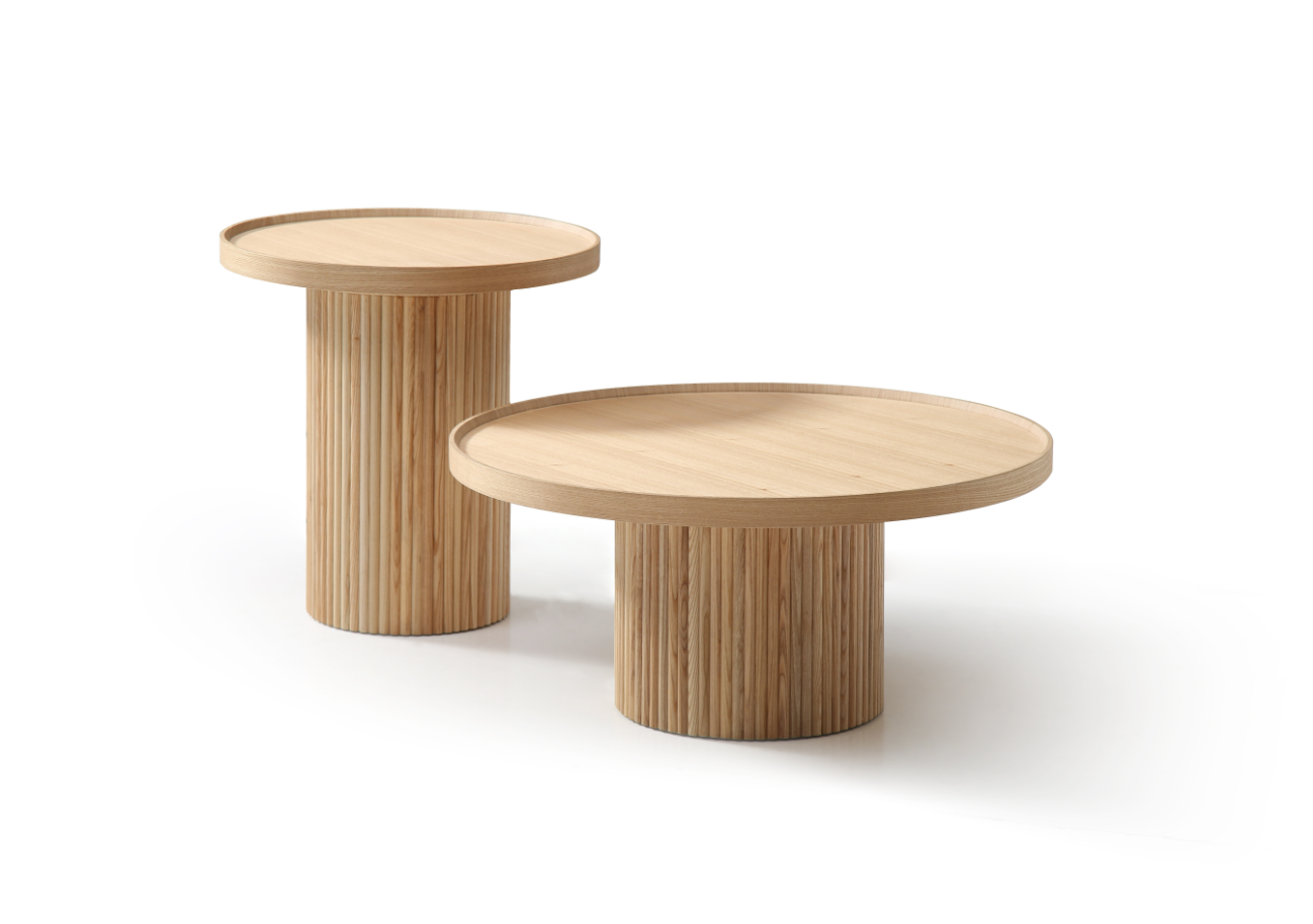 Lincoln Side Table - Ash Oak   Nicholas John Interiors