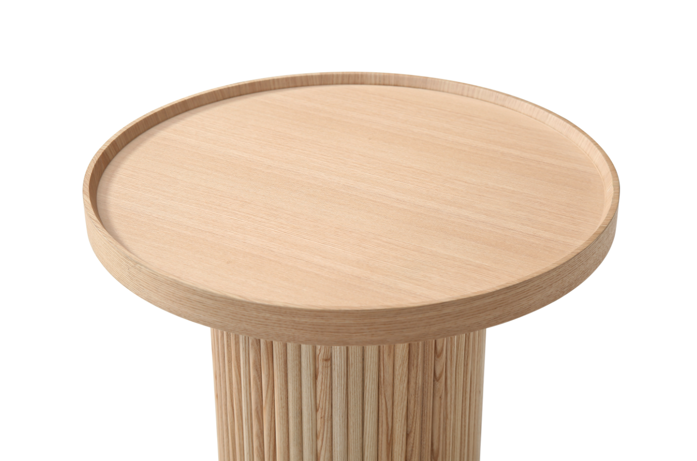 Lincoln Side Table - Ash Oak   Nicholas John Interiors