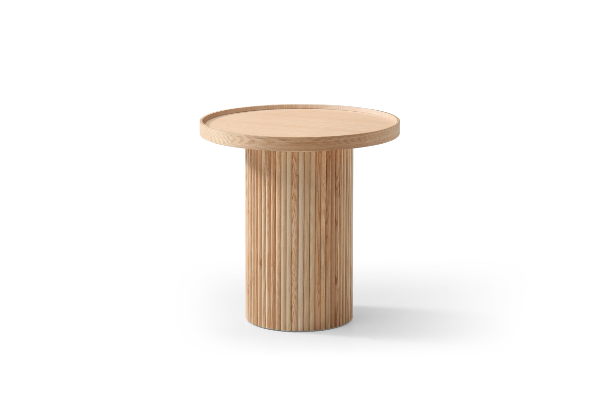 Lincoln Side Table - Ash Oak   Nicholas John Interiors