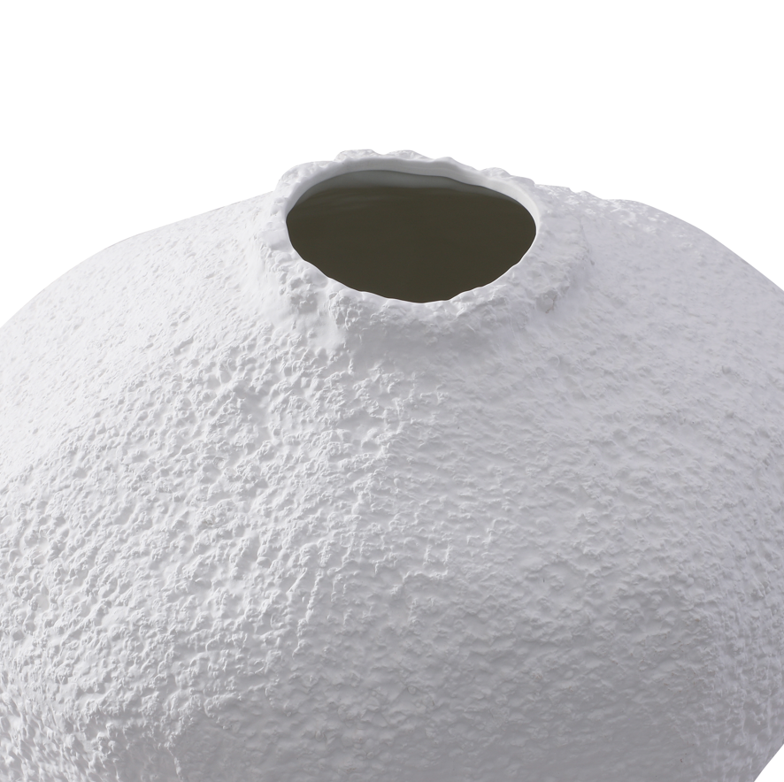 Tommy Franks Hedron III Ceramic Pot   Nicholas John Interiors