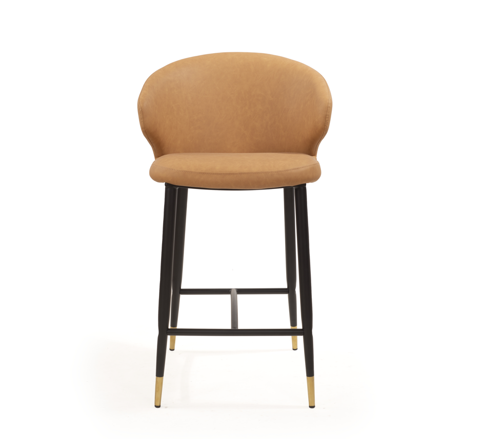 Bellroy Barstool - Vintage Eco Pelle Honey   Nicholas John Interiors