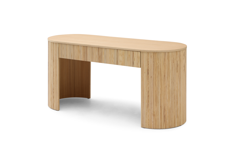 Lantine Desk - Ash Oak   Nicholas John Interiors