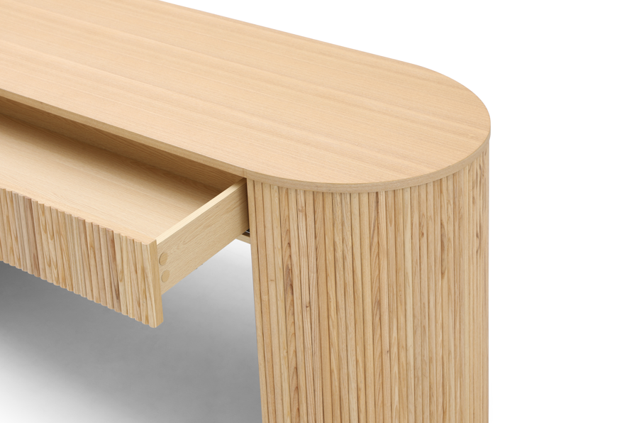 Lantine Desk - Ash Oak   Nicholas John Interiors