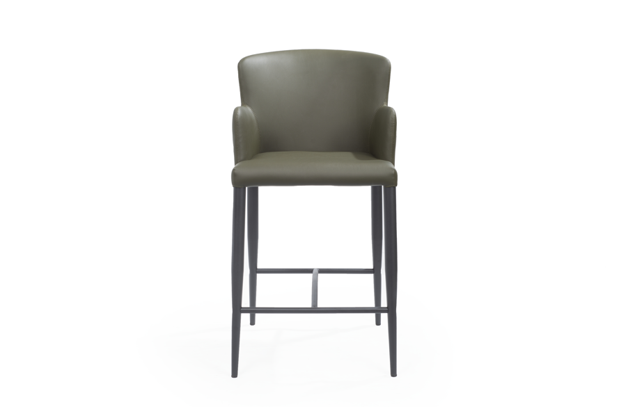 Tommy Franks Varsi Counter Stool - Baretta Green   Nicholas John Interiors