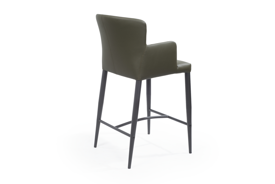 Tommy Franks Varsi Counter Stool - Baretta Green   Nicholas John Interiors