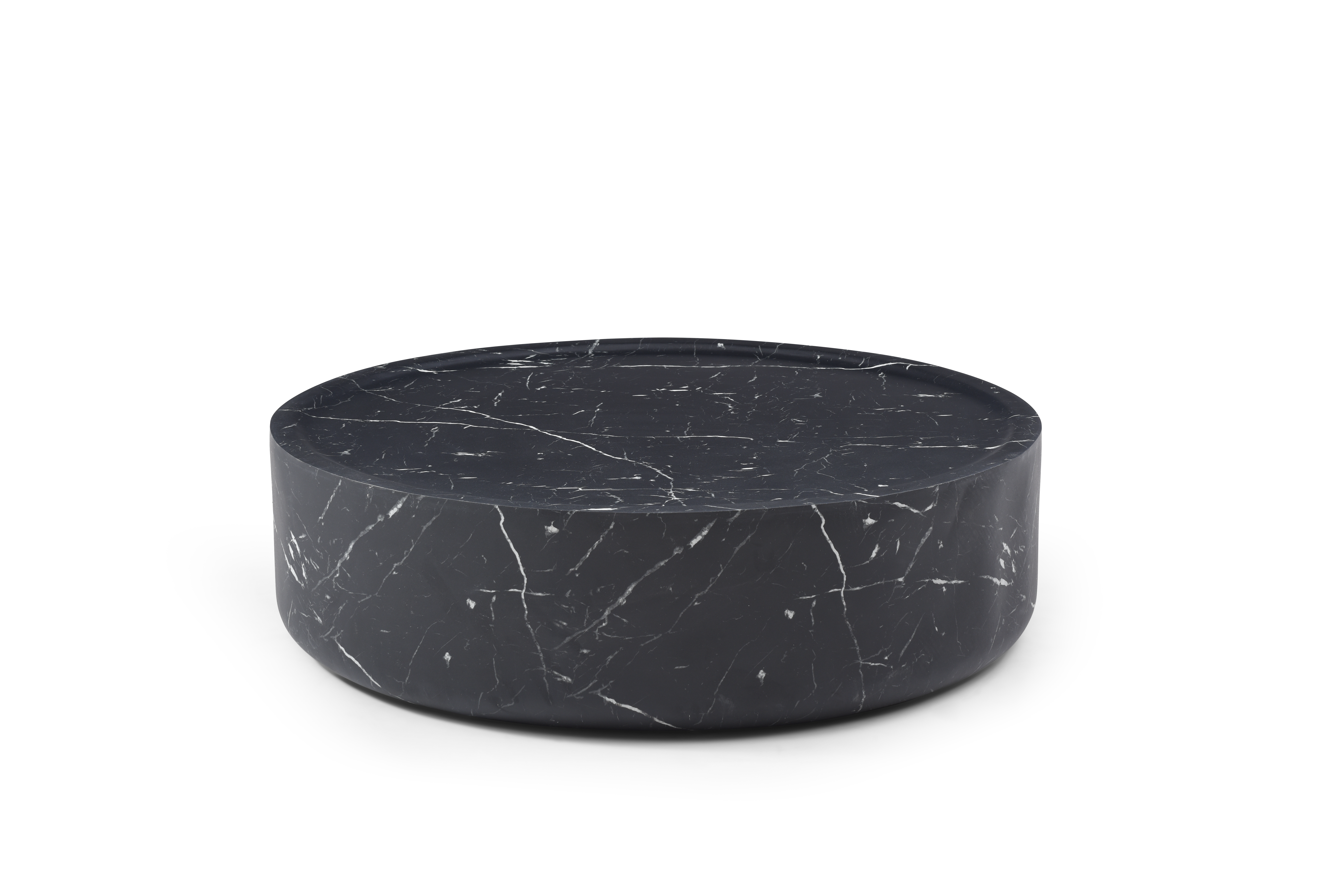 Ciladro Coffee Table - Faux Black Marble - Large   Nicholas John Interiors