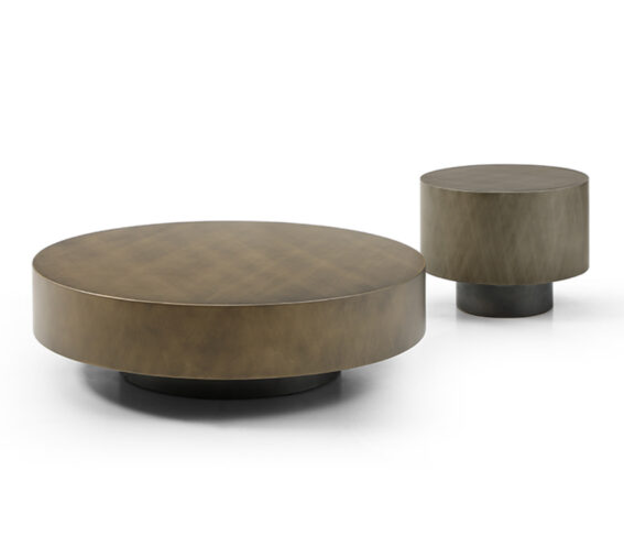 Adair Side Table - Brushed Bronze   Nicholas John Interiors