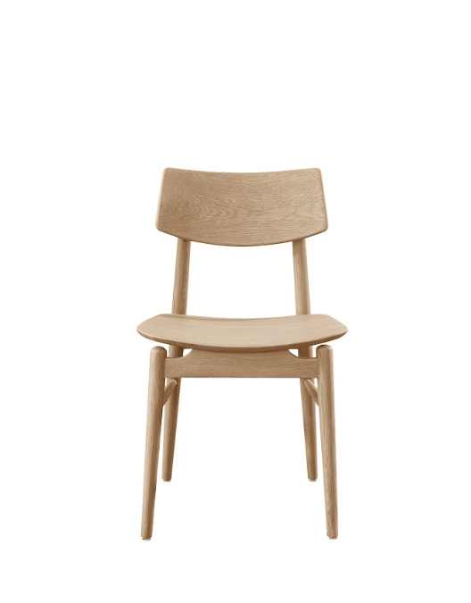 Tommy Franks Mono Solid Oak Dining Chair   Nicholas John Interiors