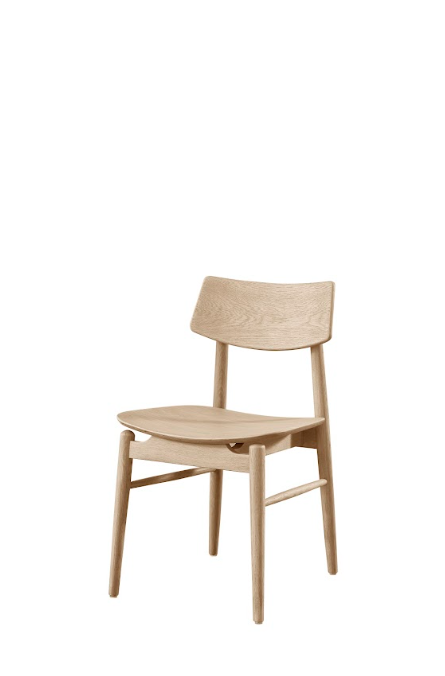 Tommy Franks Mono Solid Oak Dining Chair   Nicholas John Interiors