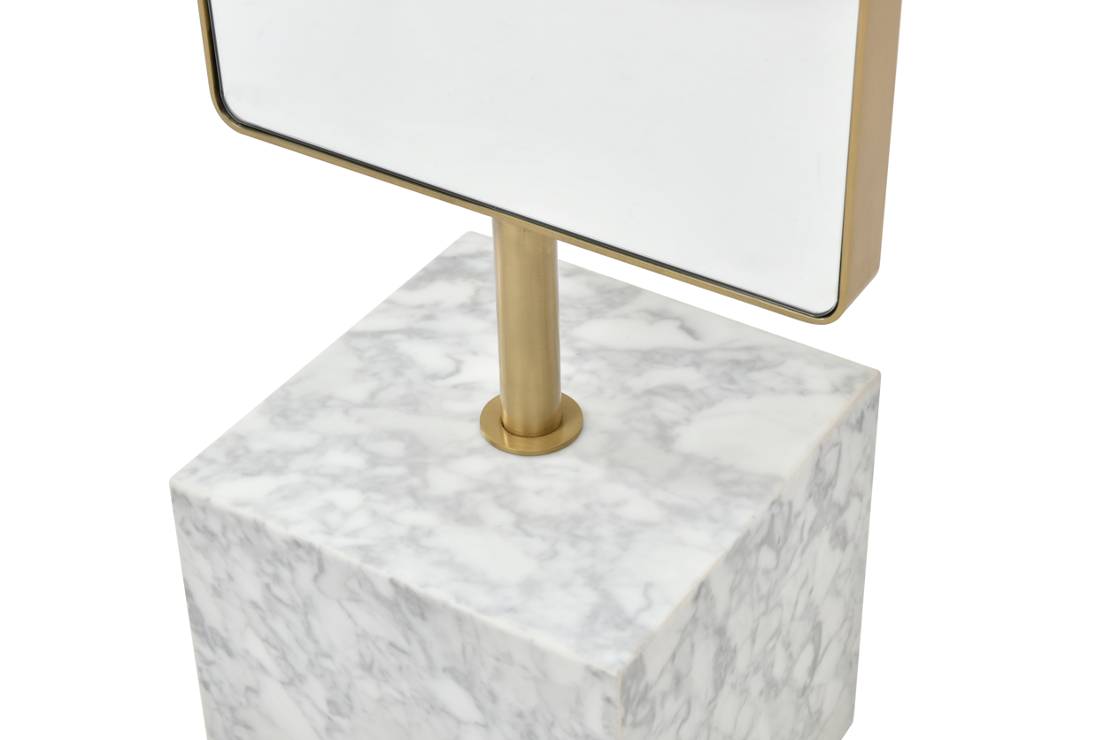 Tommy Franks Tetra Free Standing Mirror   Nicholas John Interiors