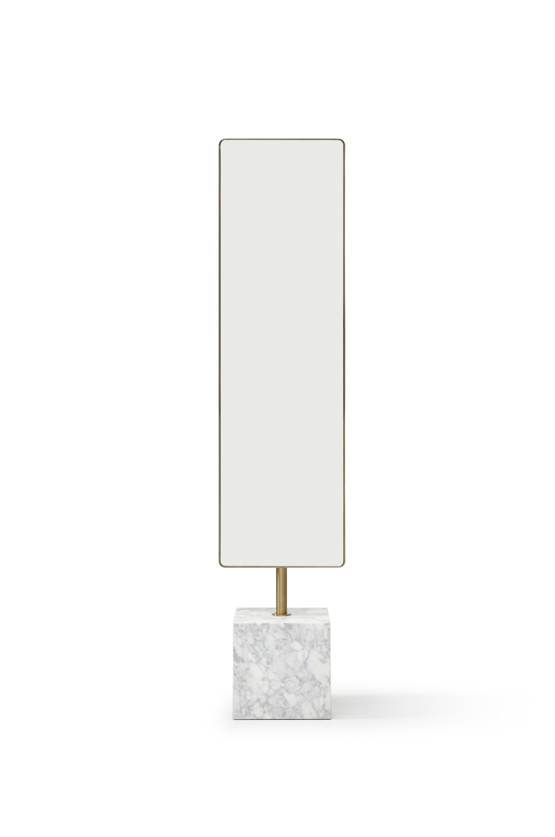 Tommy Franks Tetra Free Standing Mirror   Nicholas John Interiors