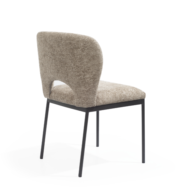 Wolfie Dining Chair - Set of 2 -Taupe   Nicholas John Interiors