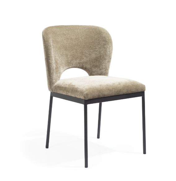 Wolfie Dining Chair - Set of 2 - Olive   Nicholas John Interiors