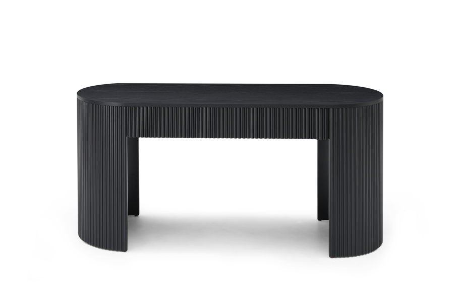 Lantine Desk - Black Oak   Nicholas John Interiors