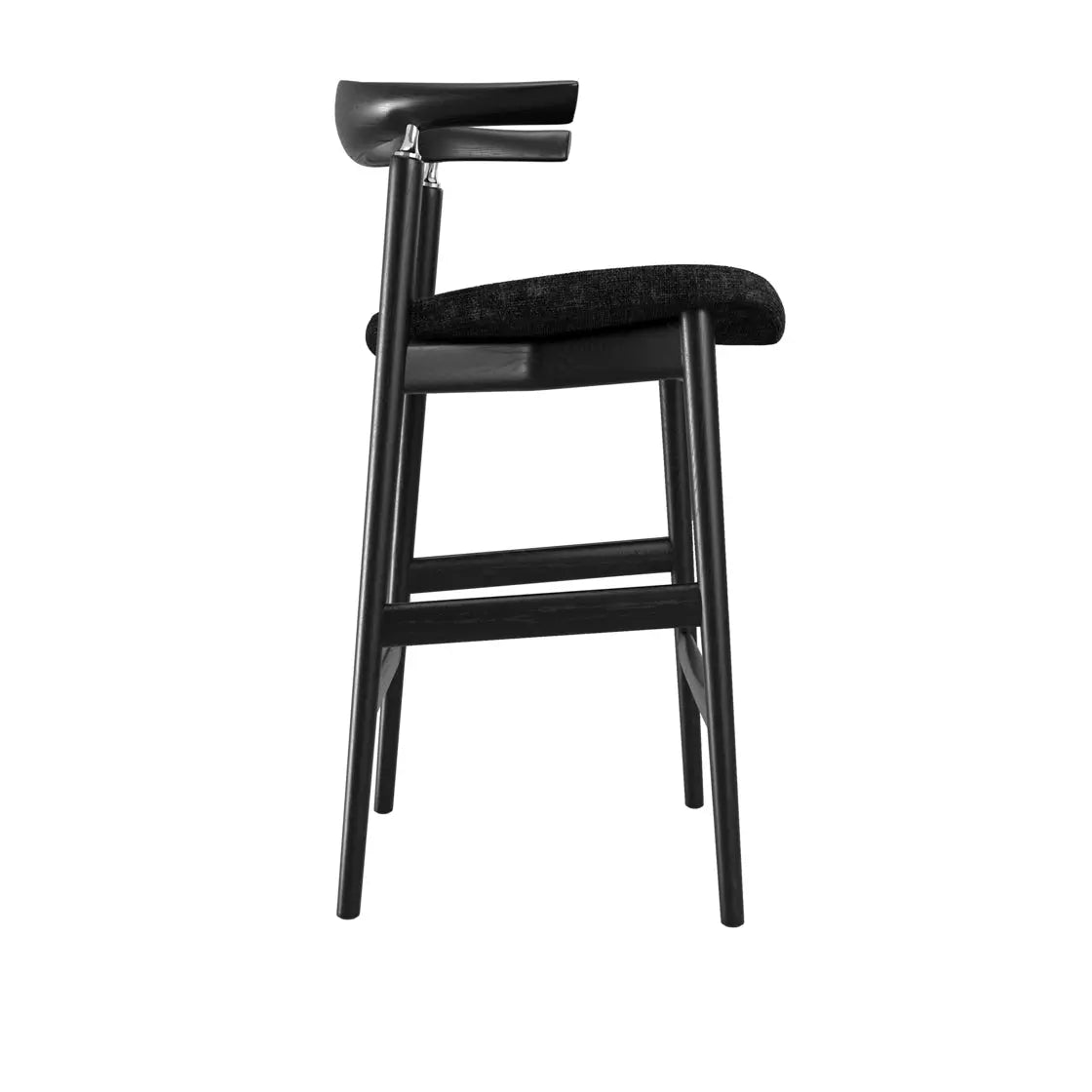 Ashford & Grey Seine Coal and Black Counter Stool