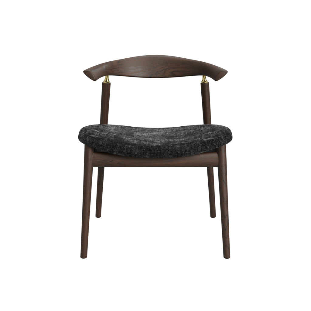 Ashford & Grey Seine Coal and Chocolate Dining Chair