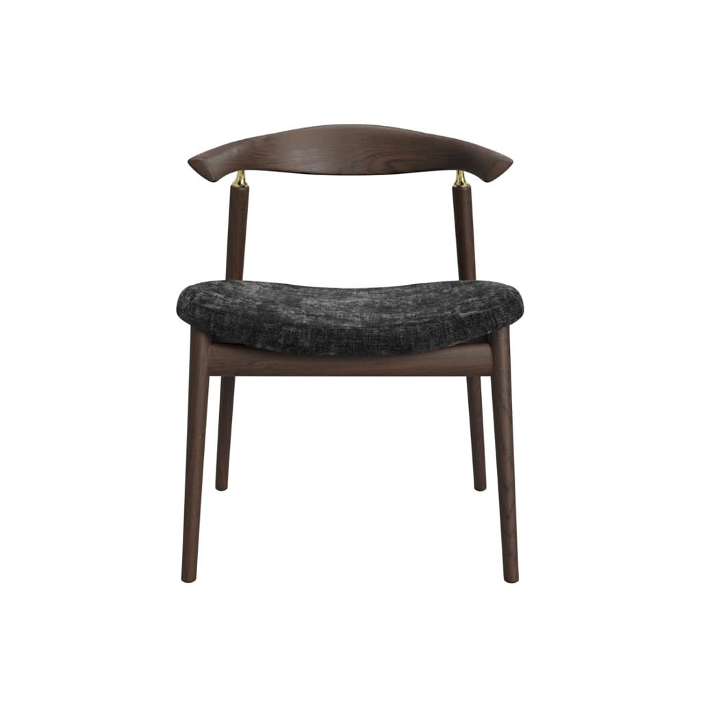 Ashford & Grey Seine Coal and Chocolate Dining Chair   Nicholas John Interiors
