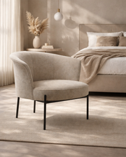 Senso Lounge Chair - Biscuit   Nicholas John Interiors