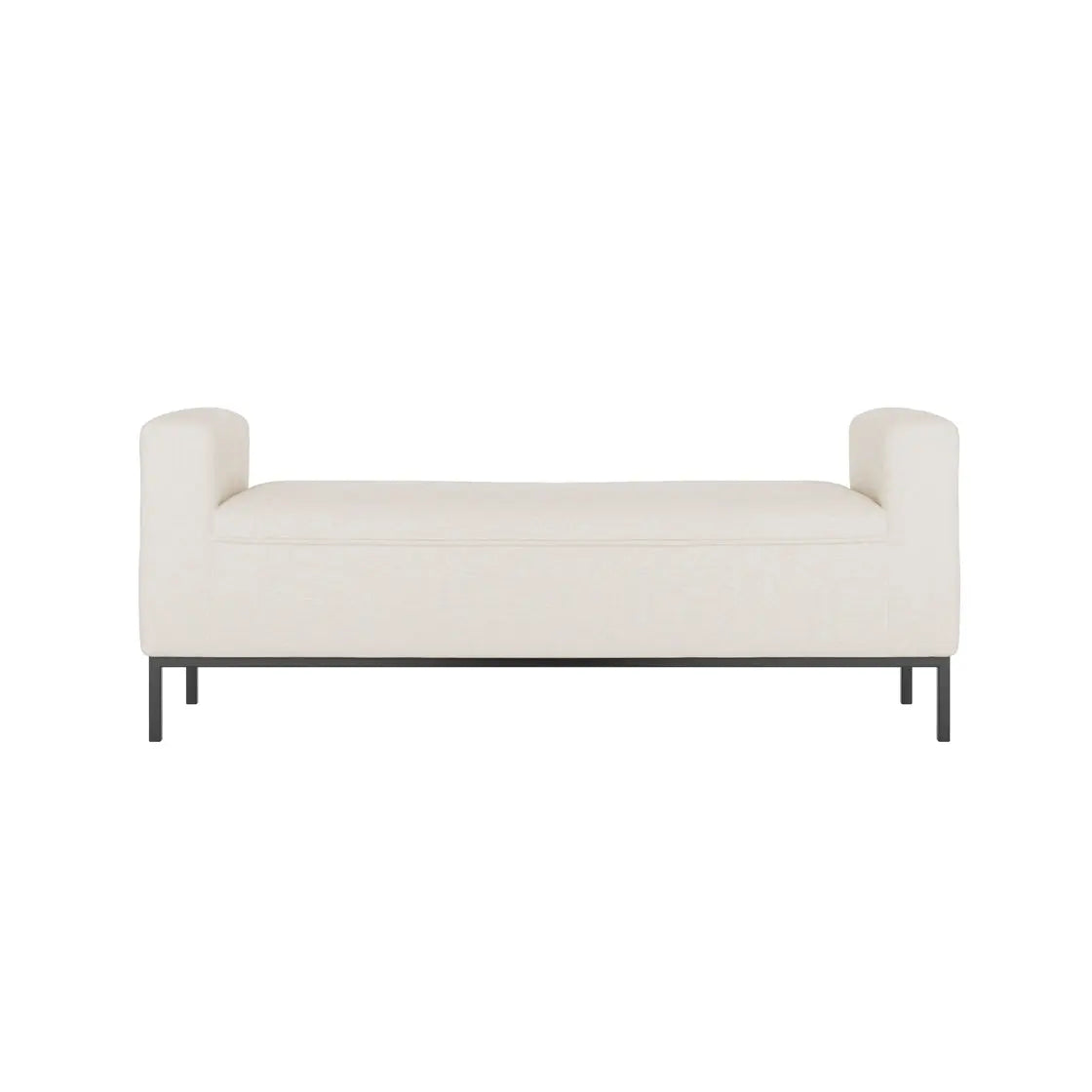 Ashford & Grey Serena Ivory Bench  Nicholas John Interiors