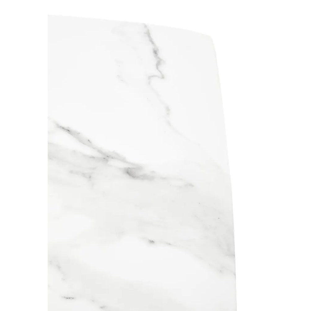 Sestro White Marble Console Table   Nicholas John Interiors