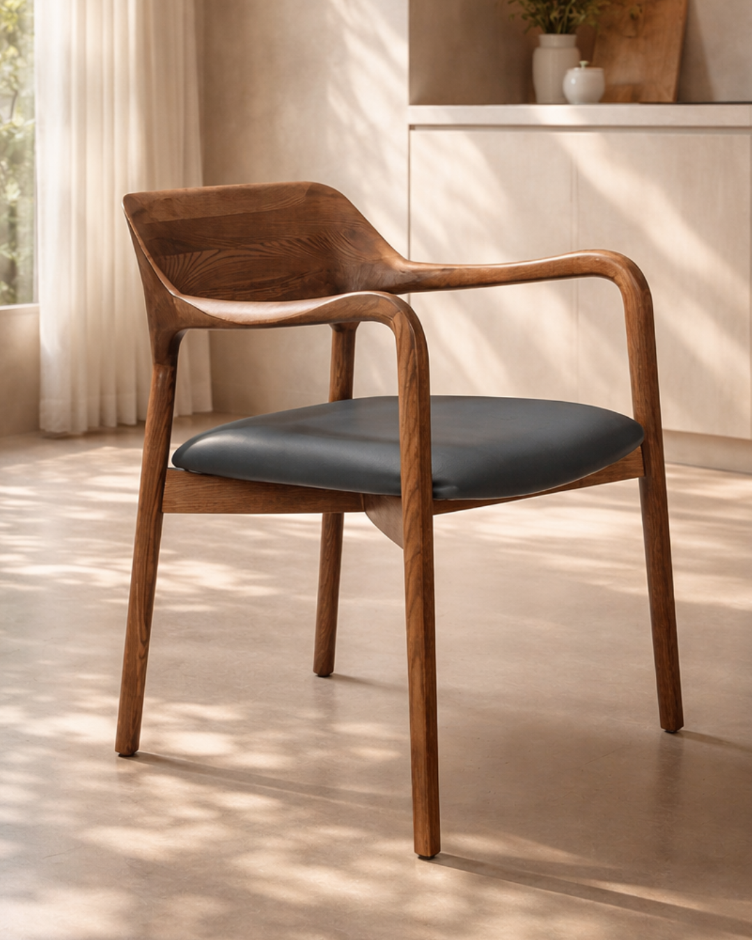 Tommy Franks Siena Dining Chair - Walnut