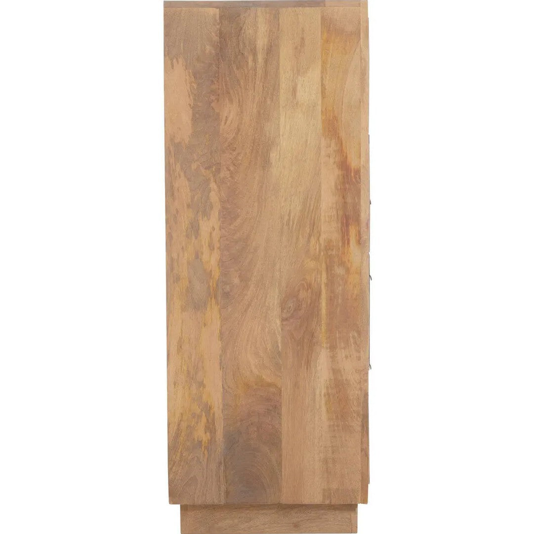 Silas Mango Wood 4 Drawer Chest   Nicholas John Interiors