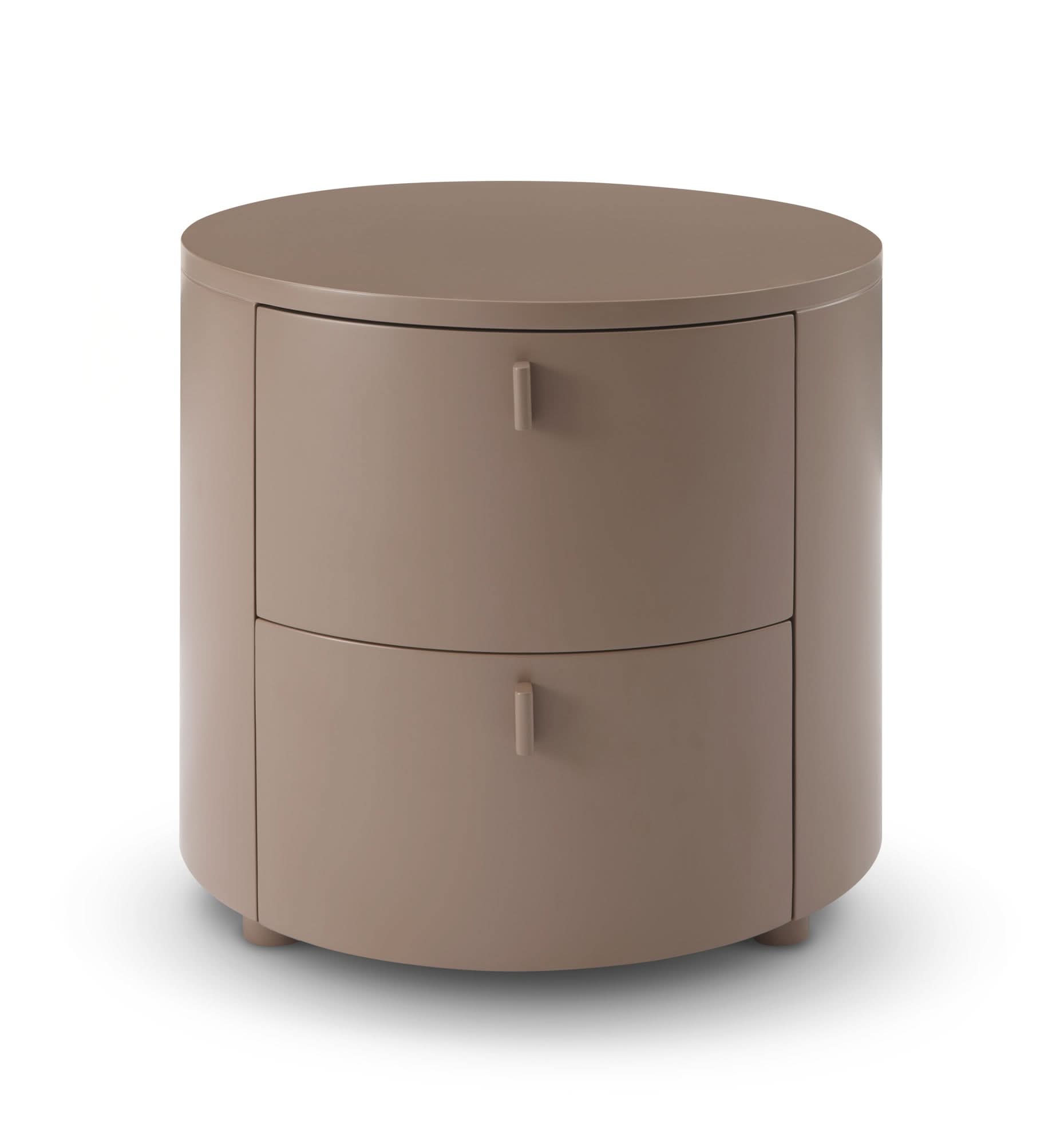 Tommy Franks Sims Bedside Table - Cocoa   Nicholas John Interiors