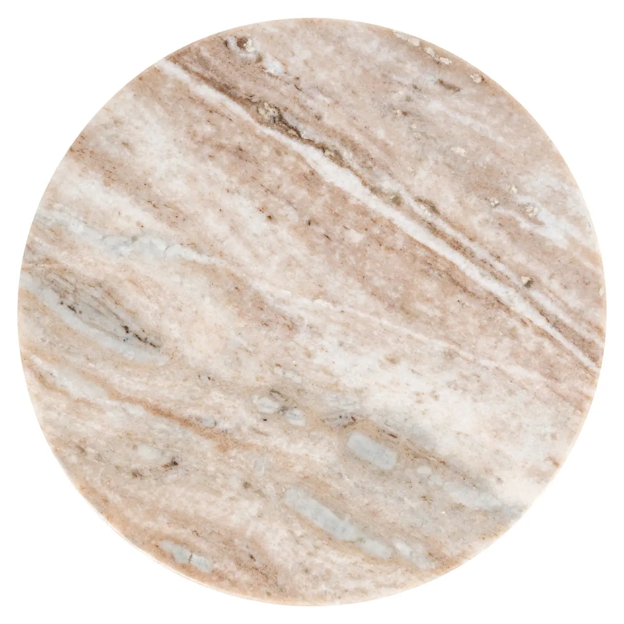 Sion Blush Beige End table   Nicholas John Interiors