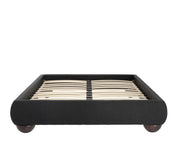 Ashford & Grey Soller Deep Charcoal Bed   Nicholas John Interiors