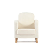 Ashford & Grey Soother Nursing Chair in Off White Boucle