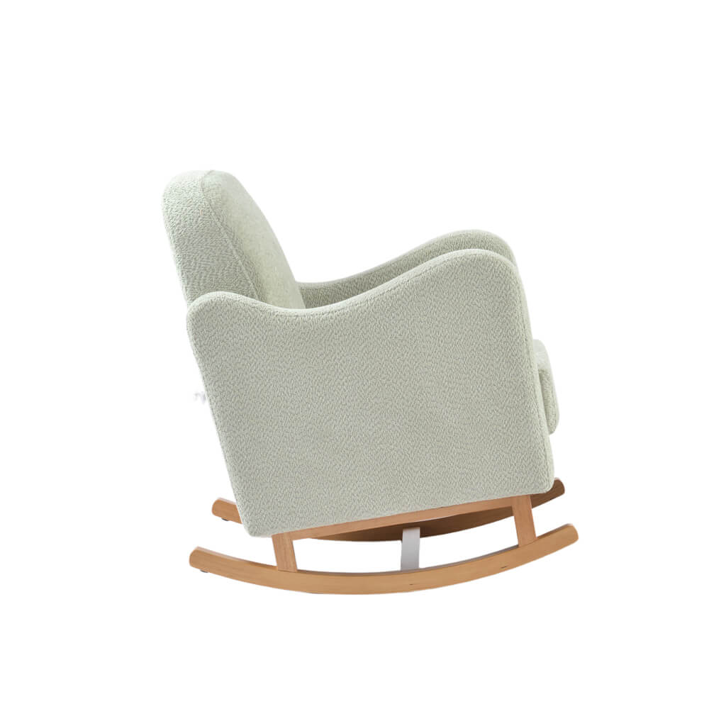 Ashford & Grey Soother Nursing Chair in Sage Boucle