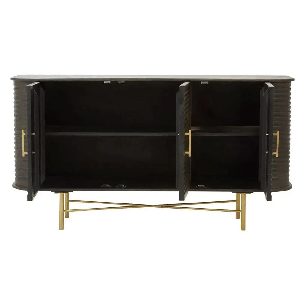 Sorat Mango Wood Sideboard   Nicholas John Interiors