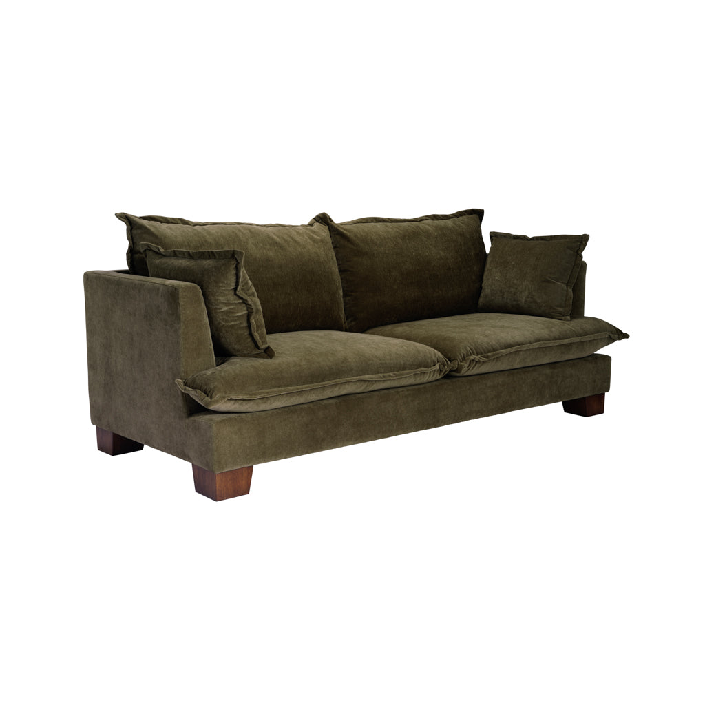 Ashford & Grey Suffolk Olive 3 Seater