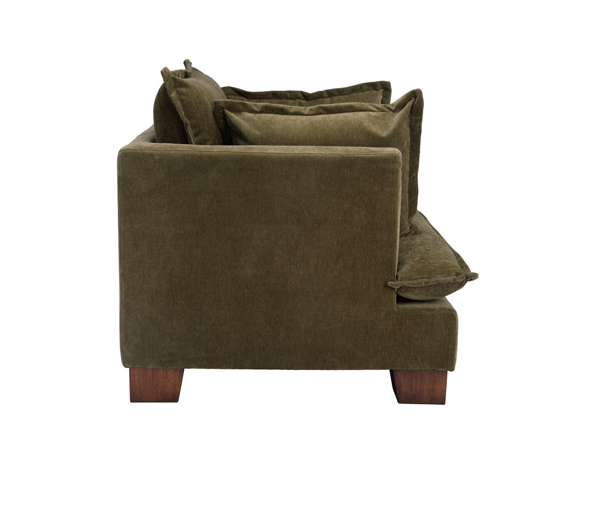 Ashford & Grey Suffolk Olive Armchair