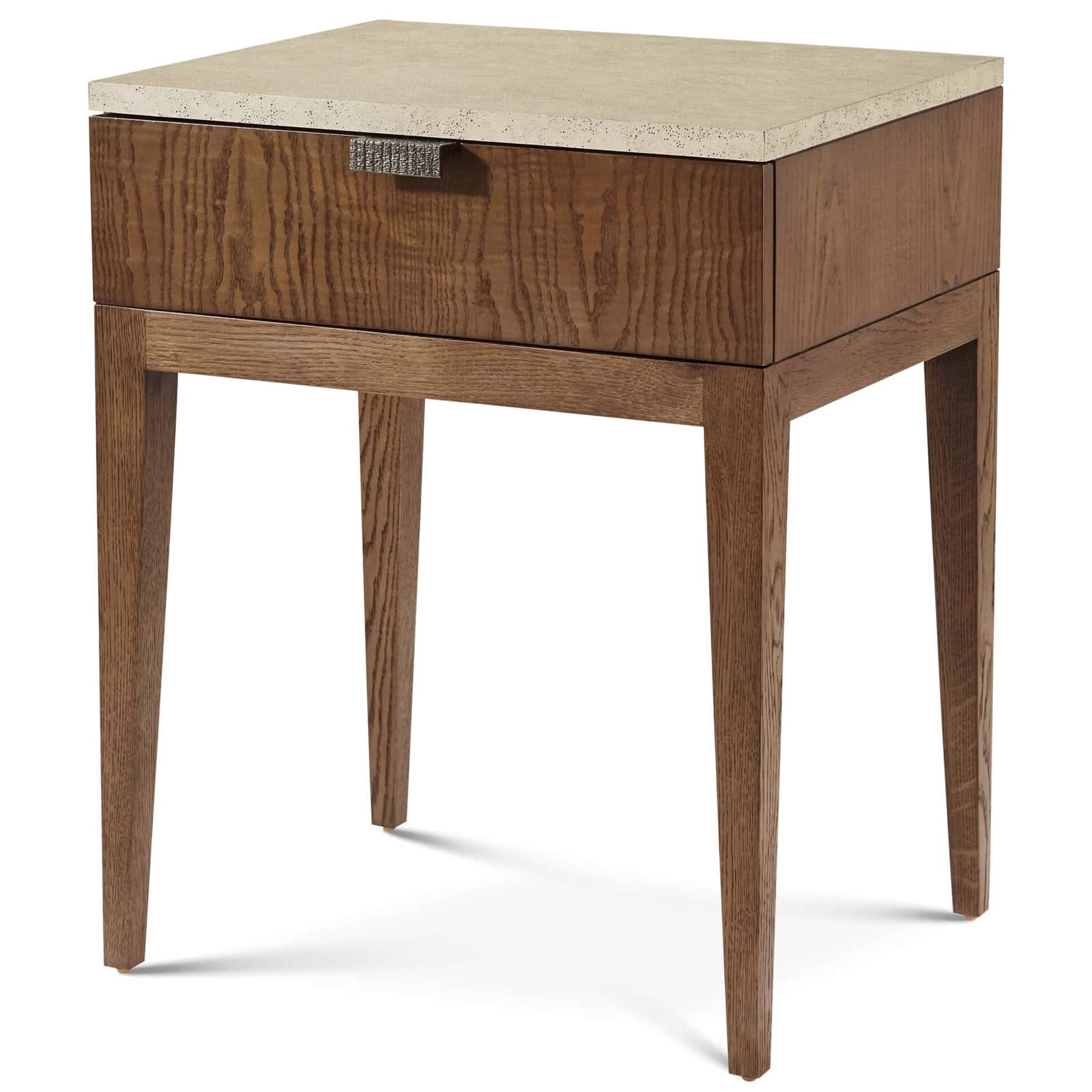 Theodore Alexander Catalina Single Drawer Nightstand   Nicholas John Interiors