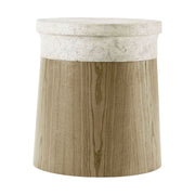 Theodore Alexander III Catalina Side Table in Dune Finish   Nicholas John Interiors