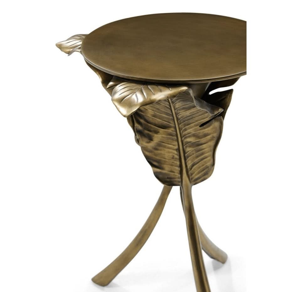 Theodore Alexander Ophelia Drinks Table   Nicholas John Interiors