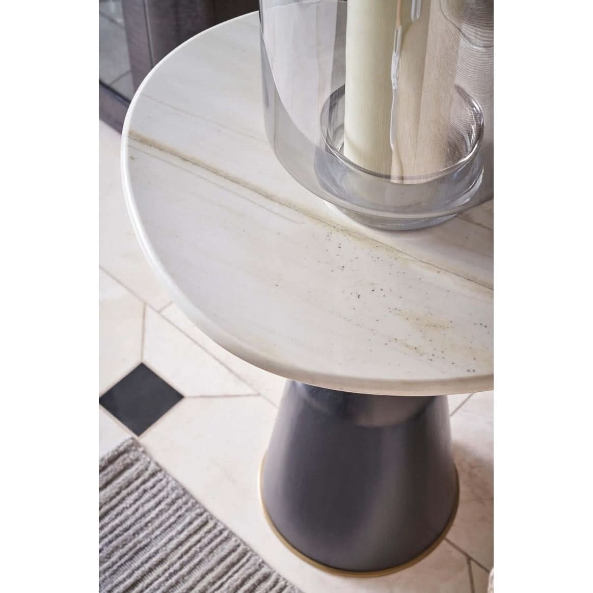 Theodore Alexander Amorphous Side Table   Nicholas John Interiors