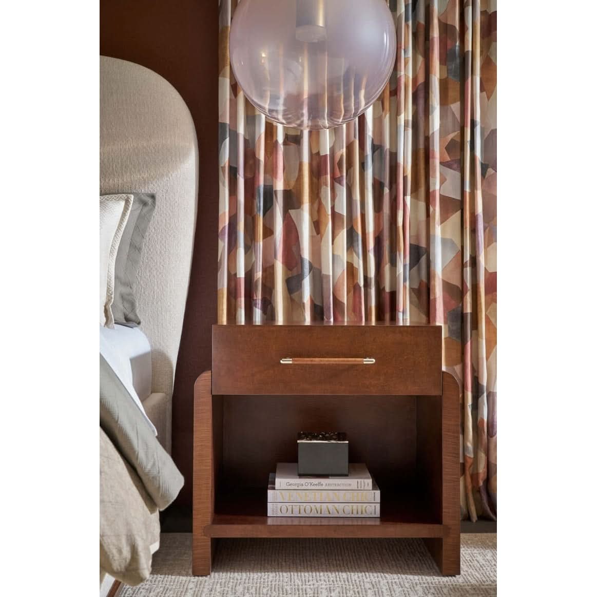 Theodore Alexander Nightstand Origins in Landmark   Nicholas John Interiors
